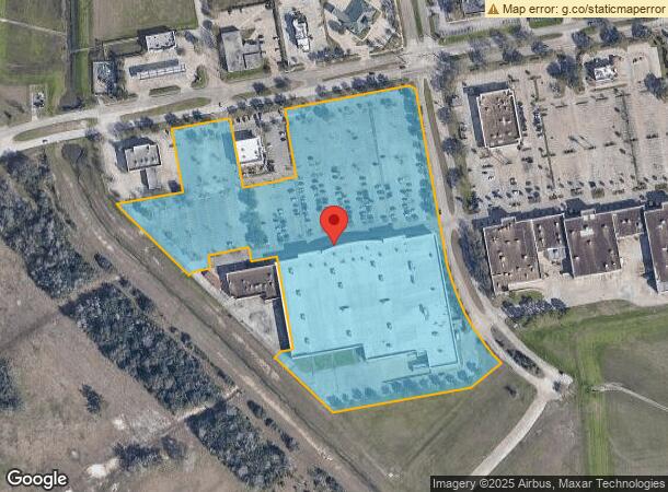  1801 W Bay Area Blvd, Webster, TX Parcel Map