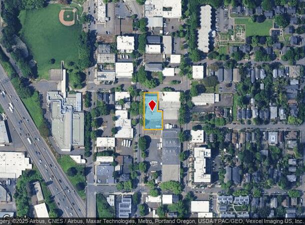  110 N Page St, Portland, OR Parcel Map