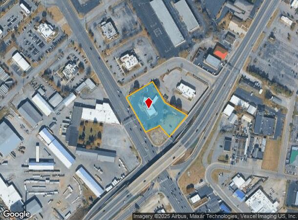  710 Nw Broad St, Murfreesboro, TN Parcel Map