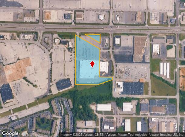 2661 E Lincoln Hwy, Hobart, IN Parcel Map