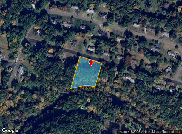 1107 Hanover Ave, Meriden, CT Parcel Map