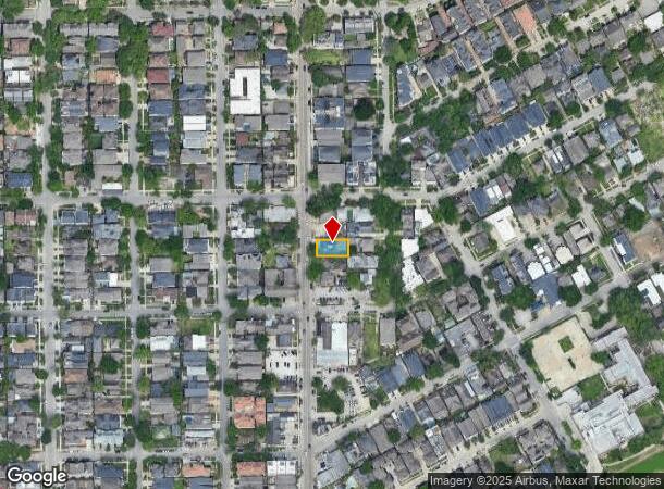  1909 Dunlavy St, Houston, TX Parcel Map