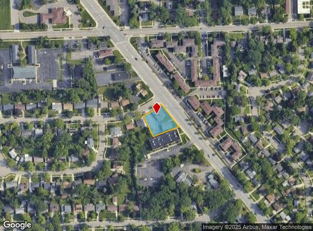 1793 W Stadium Blvd, Ann Arbor, MI Parcel Map
