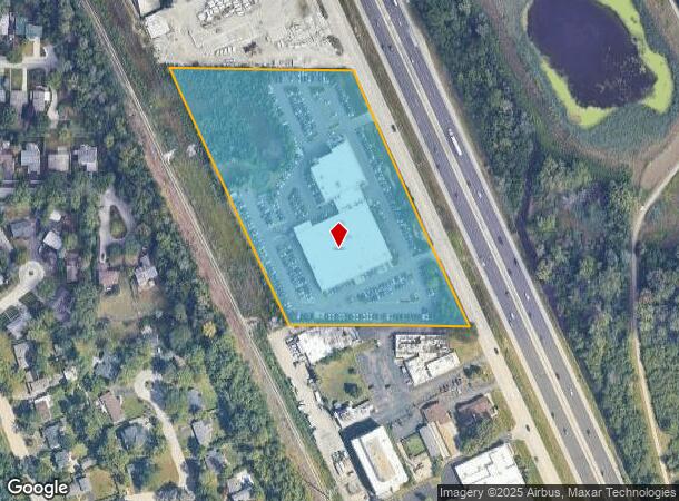 1600 Frontage Rd, Glencoe, IL Parcel Map