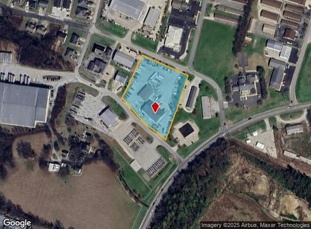 121 Banjo St, Bardstown, KY Parcel Map