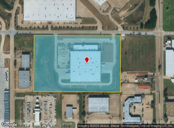  202 W Danieldale Rd, Desoto, TX Parcel Map