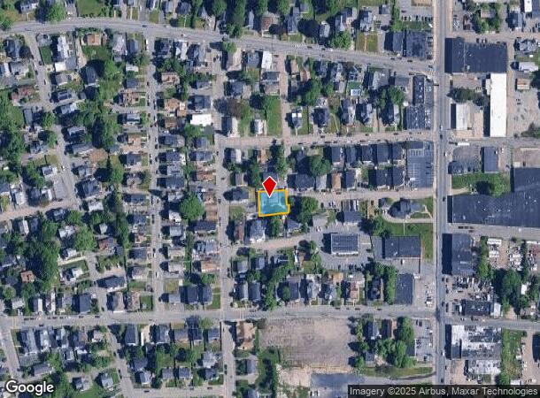 40 Falmouth Ave, Brockton, MA Parcel Map