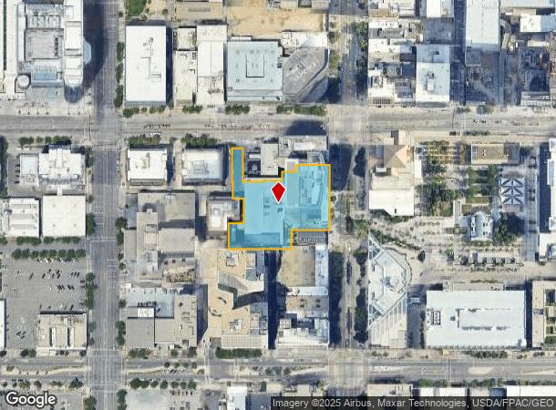  208 S Main St, Salt Lake City, UT Parcel Map