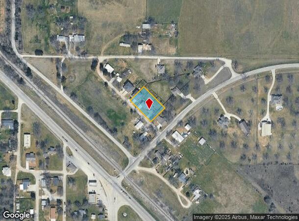  102 Ash St, Paradise, TX Parcel Map