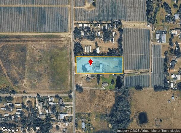  3813 Bethlehem Rd, Dover, FL Parcel Map