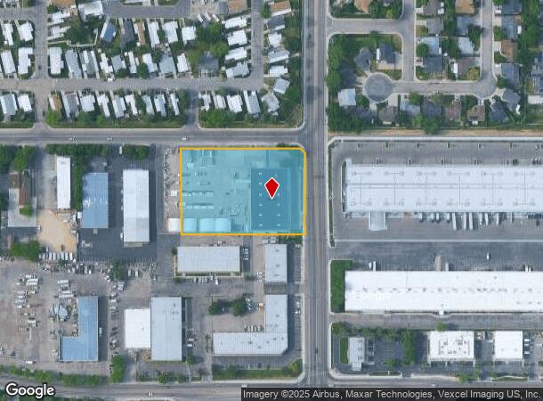 10621 W Emerald St, Boise, ID Parcel Map
