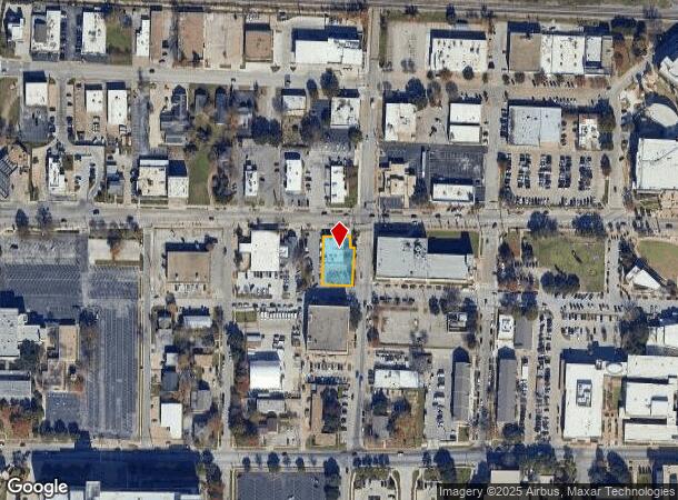  400 W Abram St, Arlington, TX Parcel Map