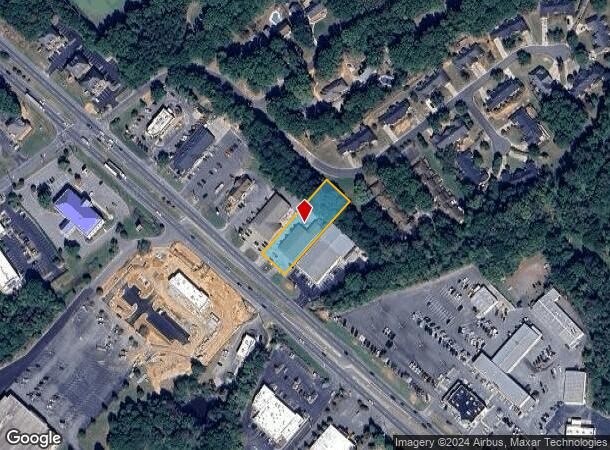  2530 W Roosevelt Blvd, Monroe, NC Parcel Map