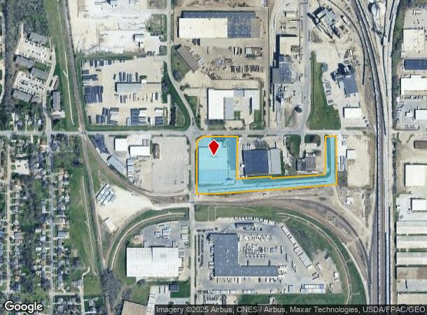  1801 Hull Ave, Des Moines, IA Parcel Map