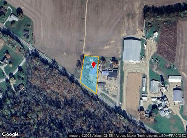  44626 Us Highway 36, Coshocton, OH Parcel Map