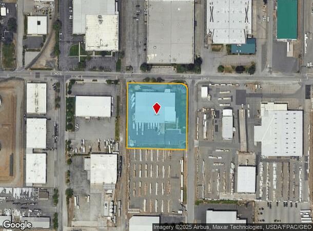 1505 N Bradley Rd, Spokane Valley, WA Parcel Map