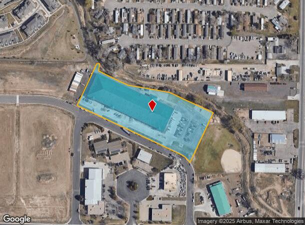 2506 Zurich Dr, Fort Collins, CO Parcel Map