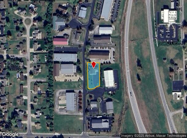  4567 Progress Dr, Columbus, IN Parcel Map