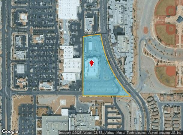 7061 Grand Montecito Pky, Las Vegas, NV Parcel Map