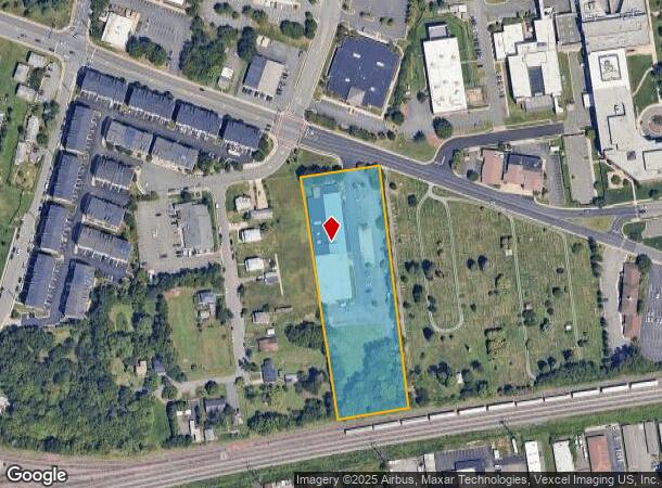  9321 Center St, Manassas, VA Parcel Map