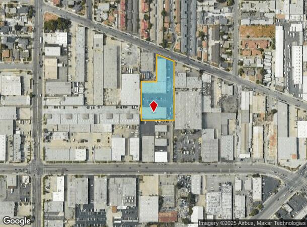  10800 Weaver Ave, South El Monte, CA Parcel Map