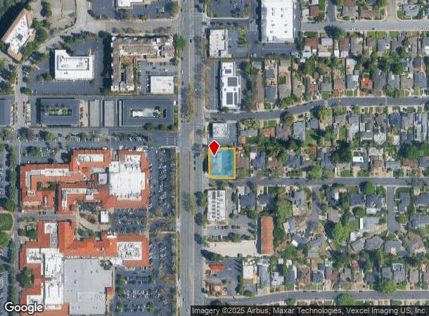 1870 S Bascom Ave, Campbell, CA Parcel Map