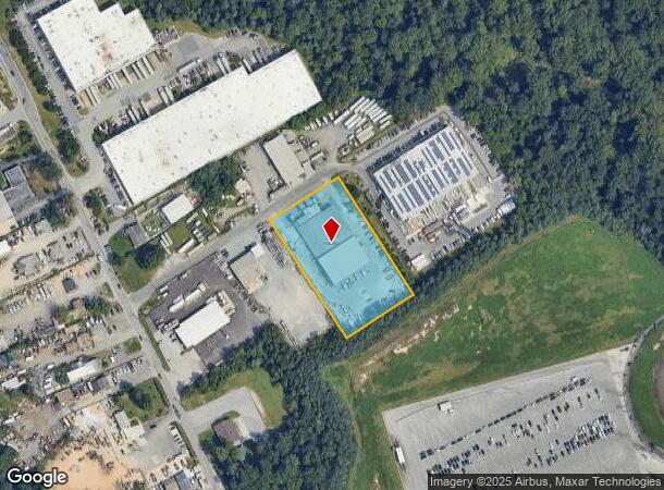  7229 Montevideo Rd, Jessup, MD Parcel Map