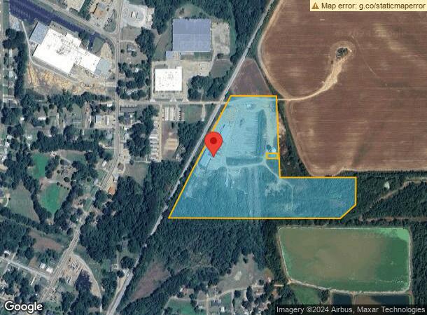  216 Landrum St, Durant, MS Parcel Map