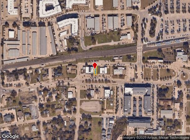 3817 Main St, Rowlett, TX Parcel Map