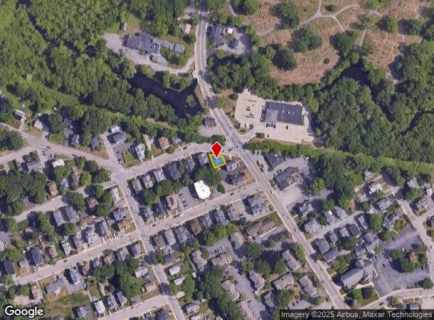  2 Elizabeth St, Attleboro, MA Parcel Map