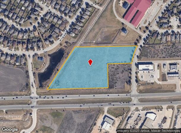  13232 George Bush St, Manor, TX Parcel Map