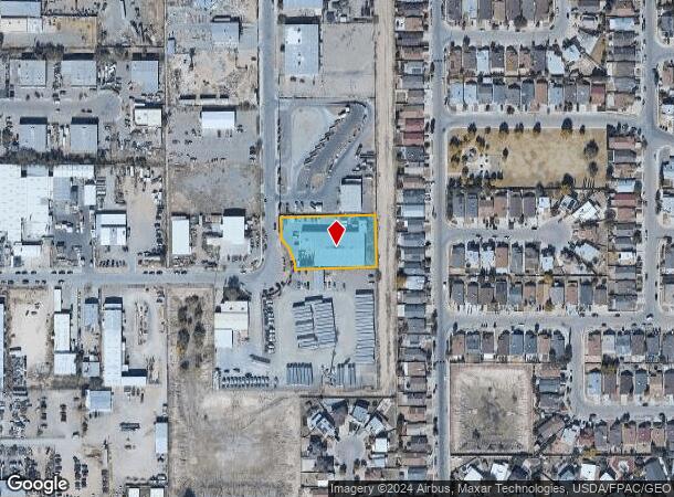  3500 Confederate Rd, El Paso, TX Parcel Map