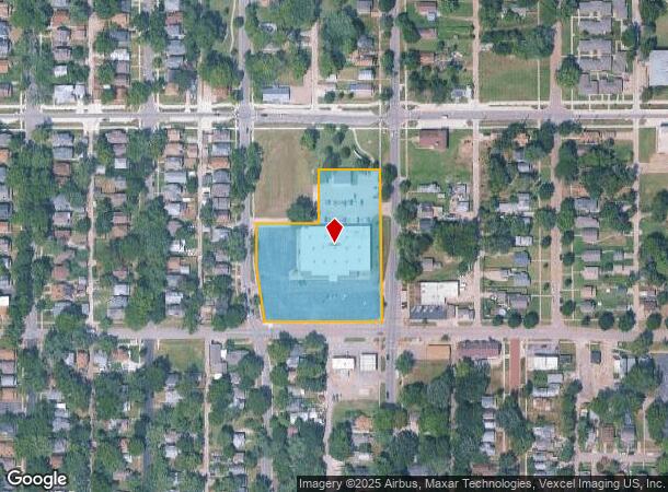 1400 Sw Huntoon St, Topeka, KS Parcel Map