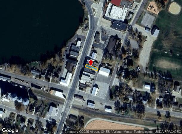 163 N Broadway, Alden, MN Parcel Map