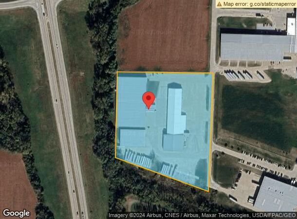  3206 Hershey Ave, Muscatine, IA Parcel Map