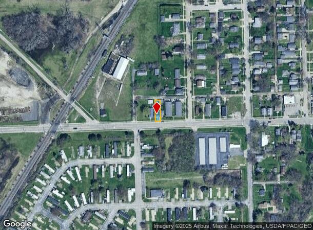 2515 Consaul St, Toledo, OH Parcel Map