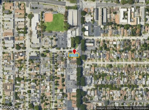  7701 Painter Ave, Whittier, CA Parcel Map