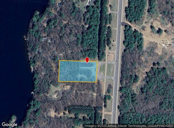  2685 Us Highway 51 N, Woodruff, WI Parcel Map