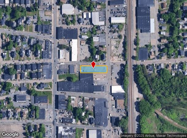  228 N Montello St, Brockton, MA Parcel Map