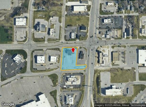  114 W Ireland Rd, South Bend, IN Parcel Map