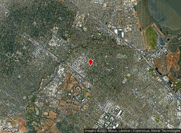  361 N California Ave, Palo Alto, CA Parcel Map