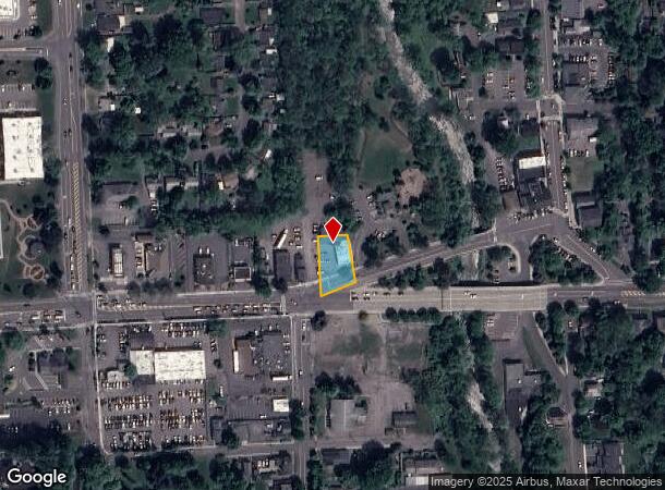 128 W Genesee St, Fayetteville, NY Parcel Map