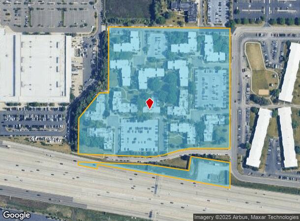 1708 Arbor Sq, Schaumburg, IL Parcel Map