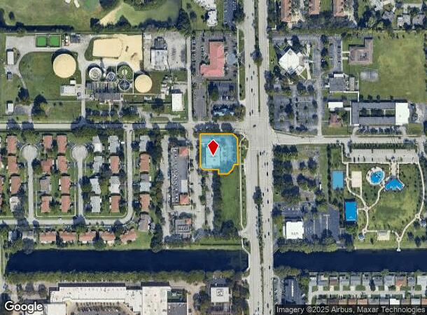 6095 N University Dr, Tamarac, FL Parcel Map