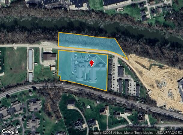 1356 Riverview Dr, Barboursville, WV Parcel Map