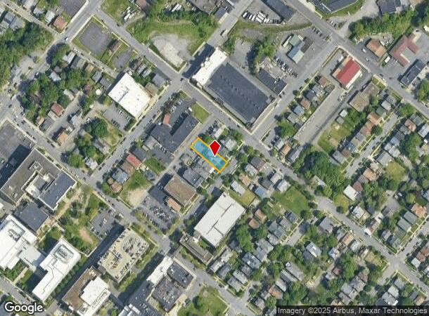  835 Jefferson Ave, Scranton, PA Parcel Map