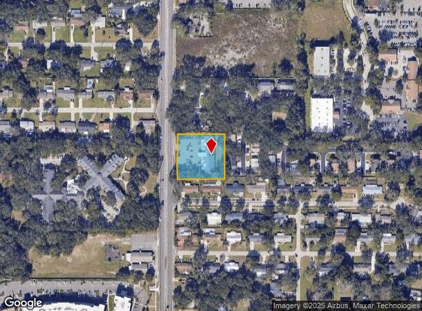 663 S Kings Ave, Brandon, FL Parcel Map