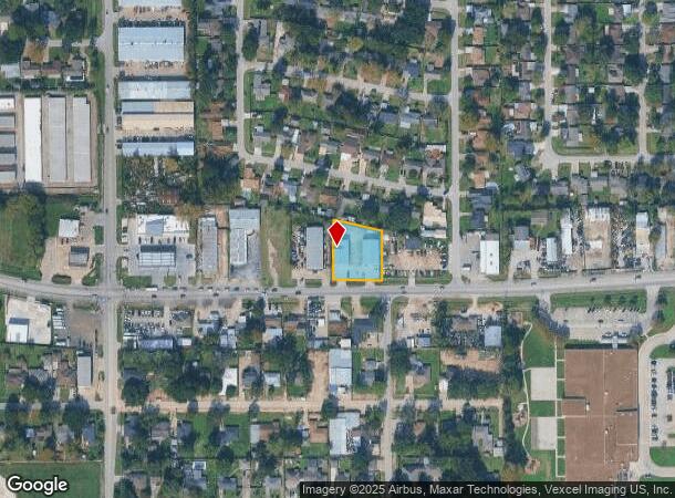461 W Gulf Bank Rd, Houston, TX Parcel Map