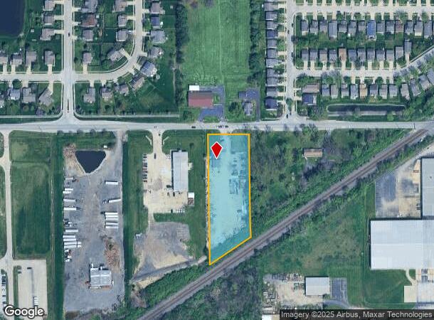  10209 E 59Th St, Indianapolis, IN Parcel Map