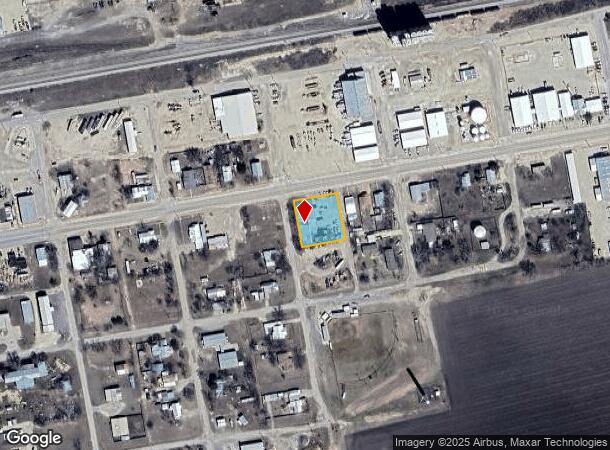 409 E Broadway St, Roscoe, TX Parcel Map